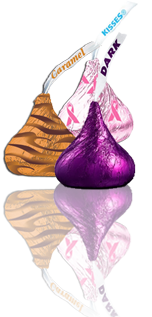 we also offer any of the other Hershey Kisses flavors