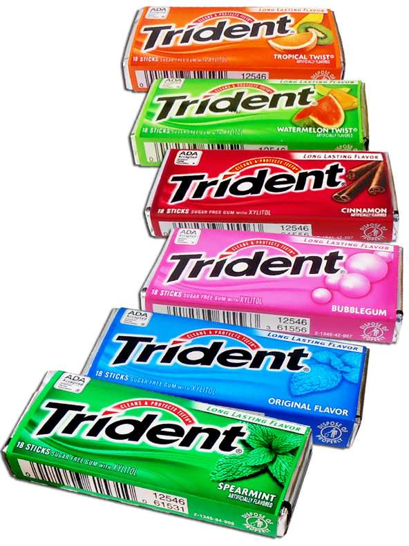 Trident gum flavors